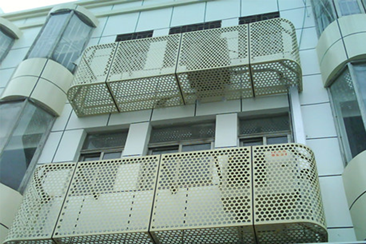 正一鋁合金沖孔空調(diào)保護罩