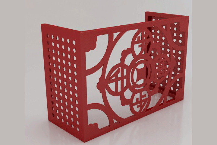 正一鋁合金空調(diào)保護罩