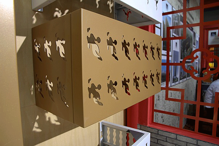 正一鋁合金空調(diào)保護罩